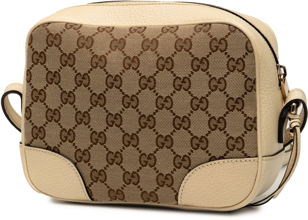 Gucci GG Canvas Bree Crossbody Bruin