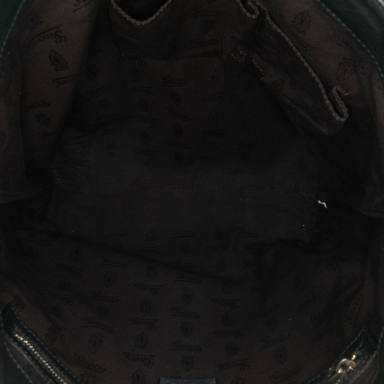 Gucci Medium Guccissima Charm Tote Groen