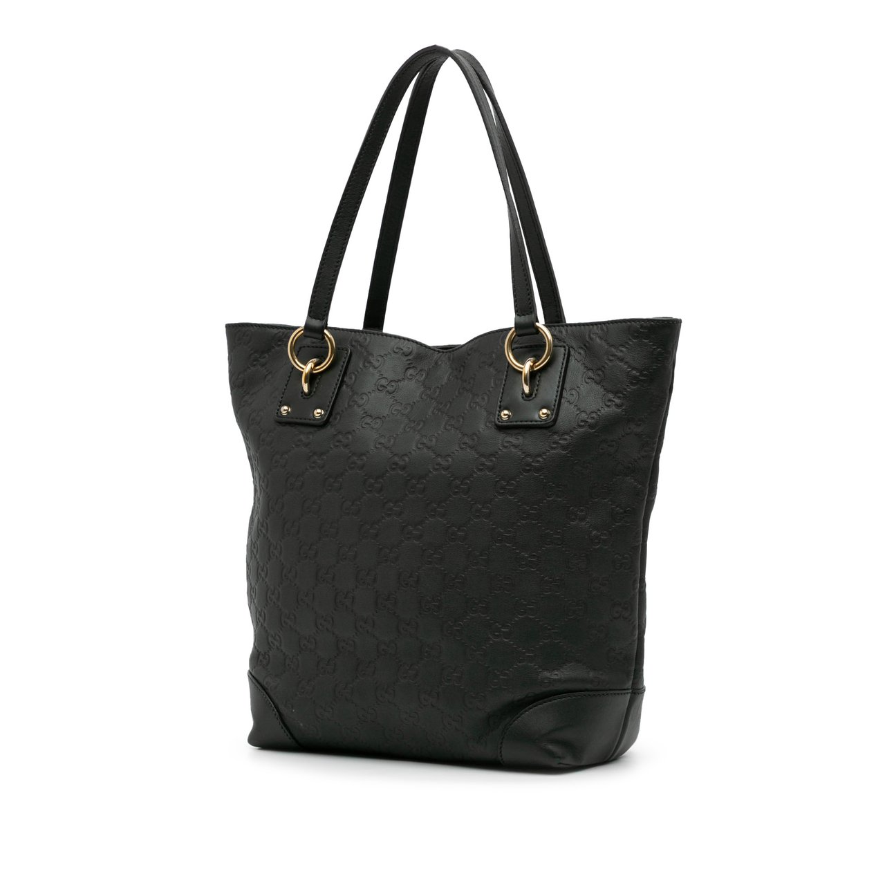 Gucci Medium Guccissima Charm Tote Groen