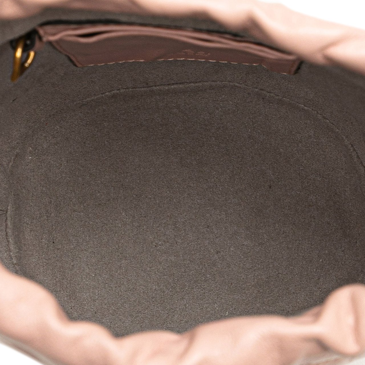 Gucci Small GG Marmont Leather Matelasse Bucket Bag Roze