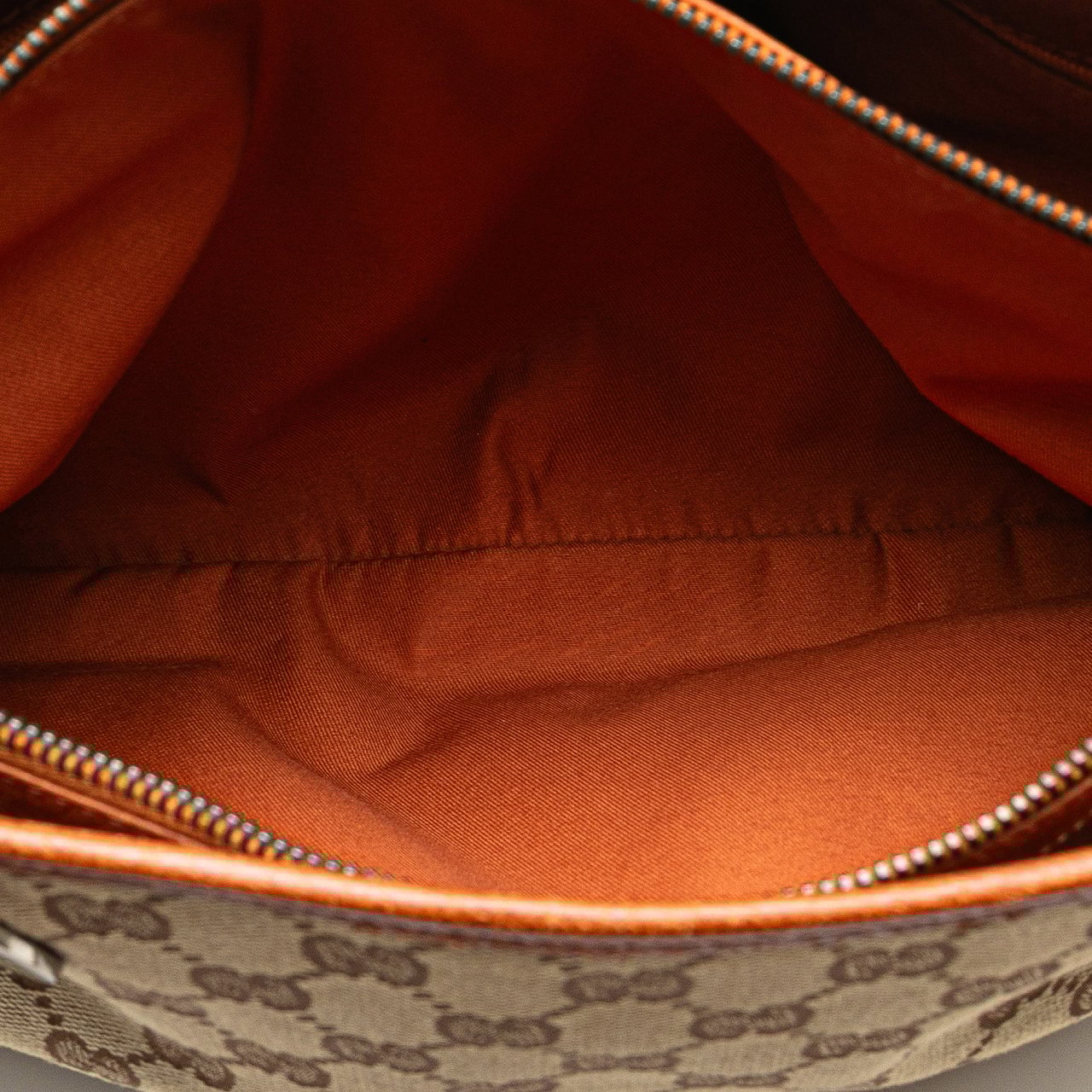 Gucci Medium GG Canvas Eclipse Tote Bruin