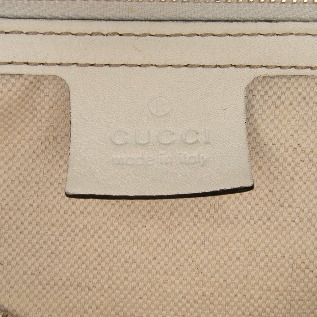 Gucci Limited Edition GG Supreme Joy Snowman In Africa Bruin