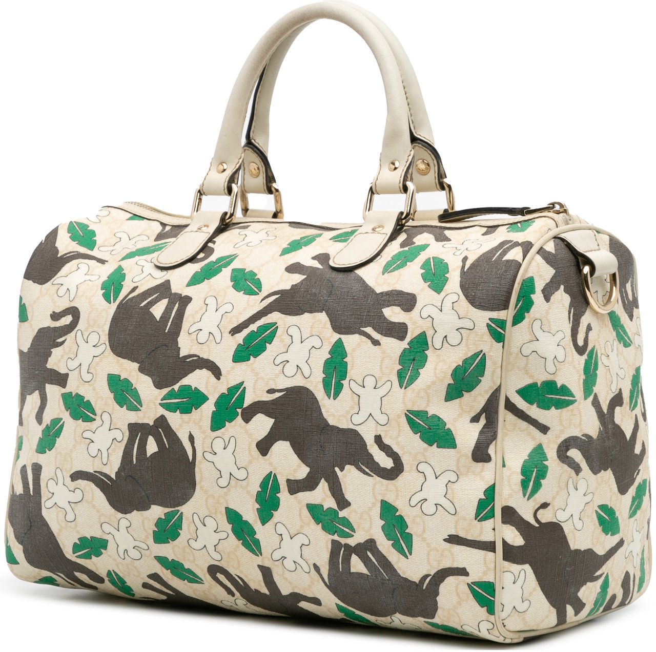 Gucci Limited Edition GG Supreme Joy Snowman In Africa Bruin