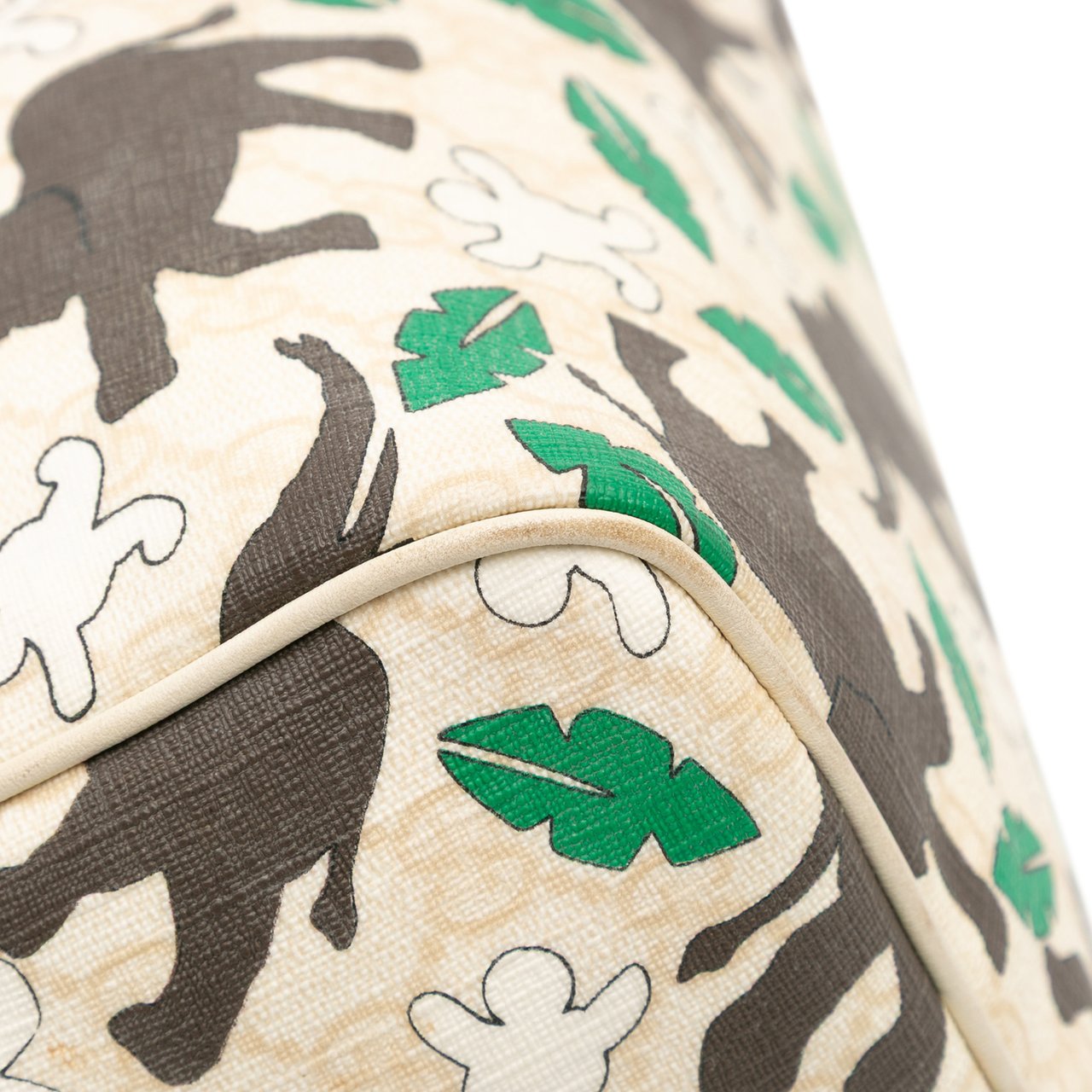 Gucci Limited Edition GG Supreme Joy Snowman In Africa Bruin
