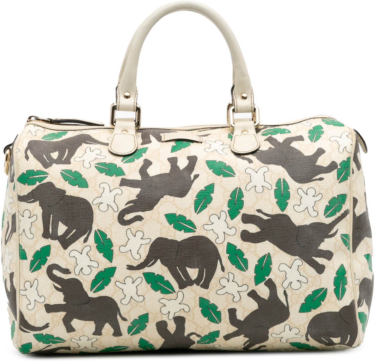 Gucci Limited Edition GG Supreme Joy Snowman In Africa Bruin