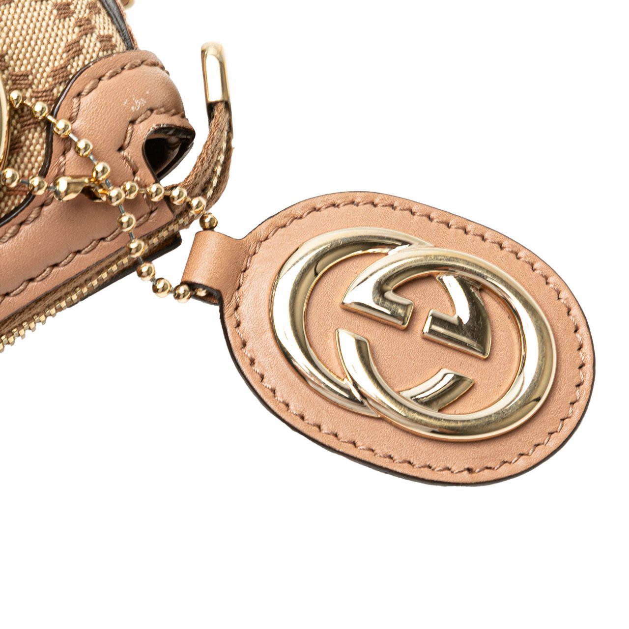 Gucci Diamante Canvas Sukey Satchel Bruin