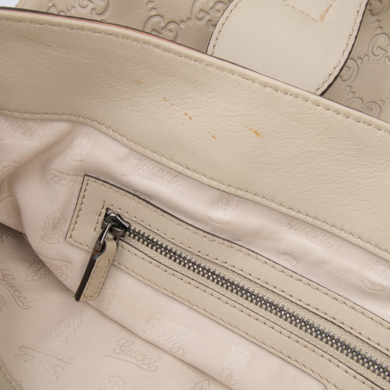 Gucci Guccissima Icon Bit Tote Bruin