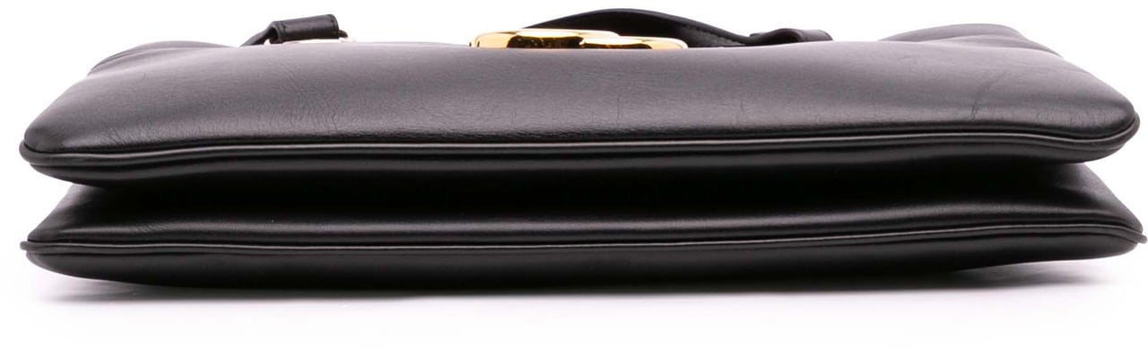 Gucci Leather Arli Shoulder Bag Zwart