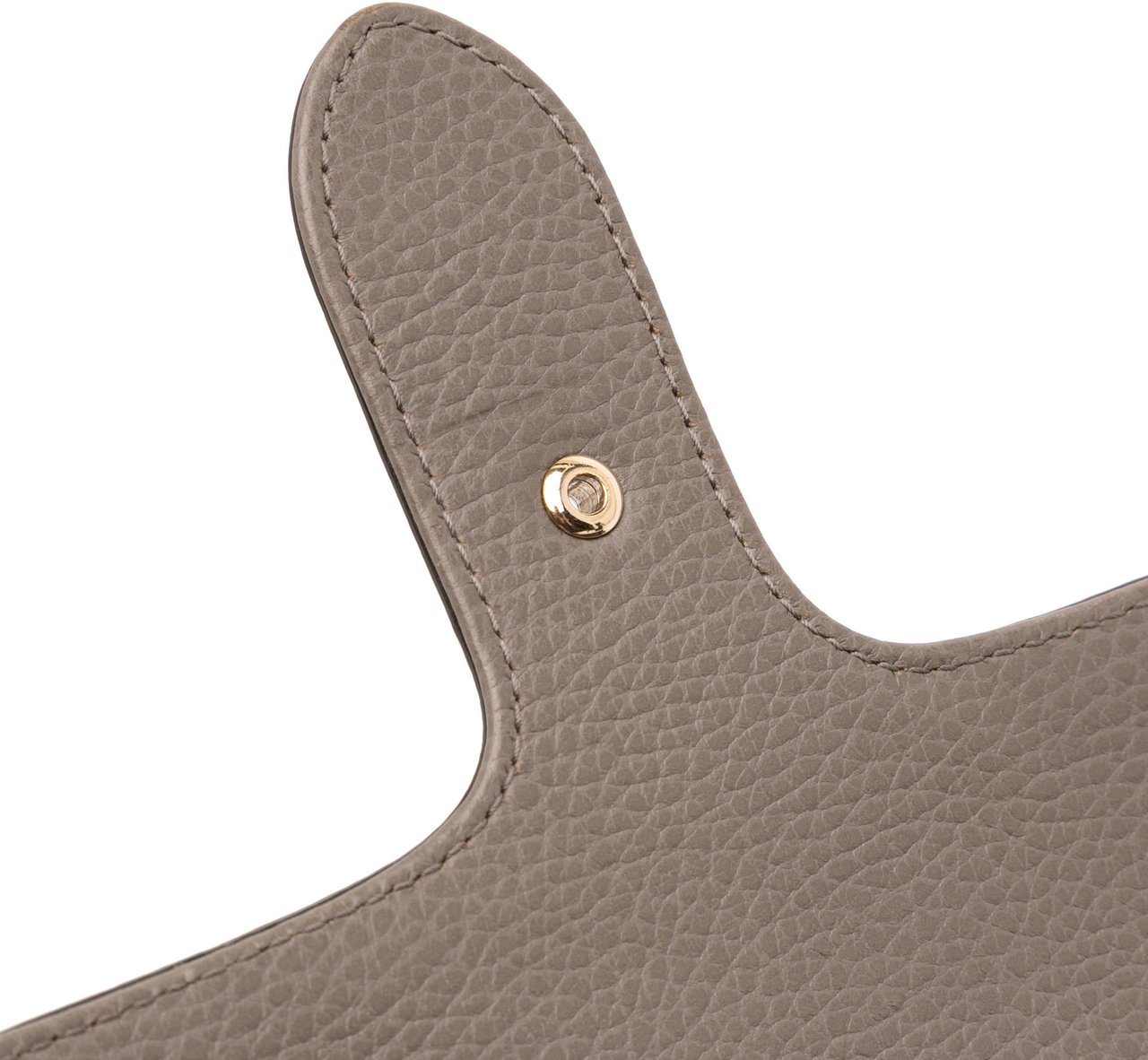 Gucci Small Dollar Calf Interlocking G Satchel Grijs