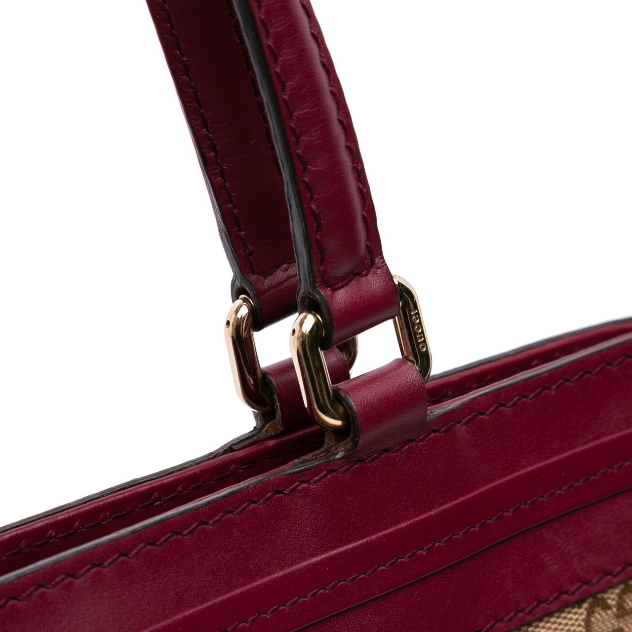 Gucci GG Canvas Mayfair Tote Bruin