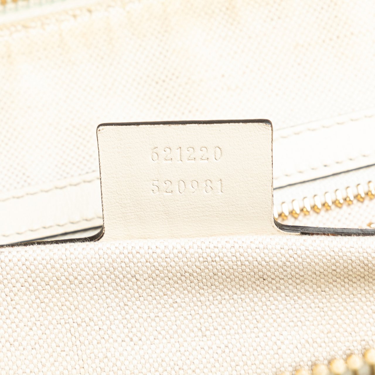 Gucci Small Leather Horsebit 1955 Satchel Wit