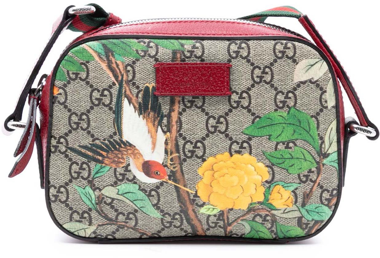Gucci GG Supreme Tian Crossbody Bruin