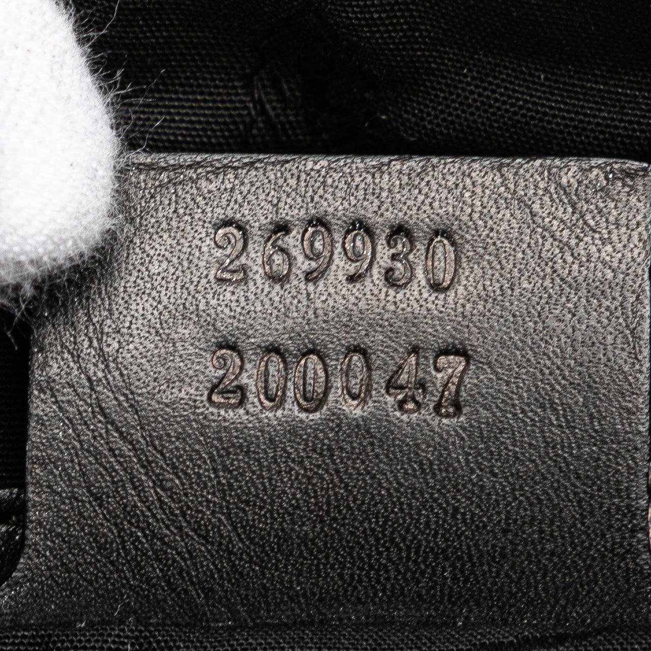 Gucci Leather Bridle Satchel Zwart
