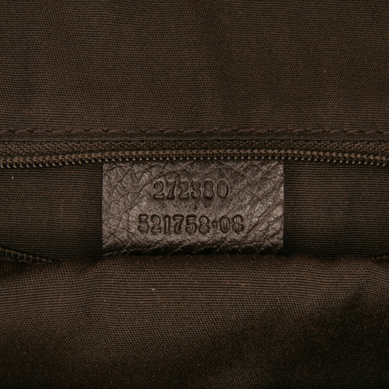 Gucci Large GG Crystal Half Moon Crossbody Bruin