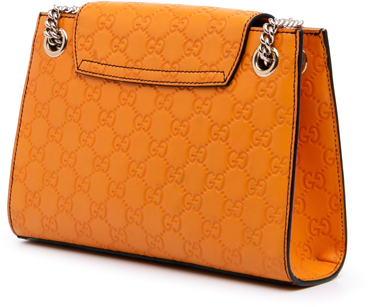 Gucci Small Guccissima Emily Shoulder Bag Oranje