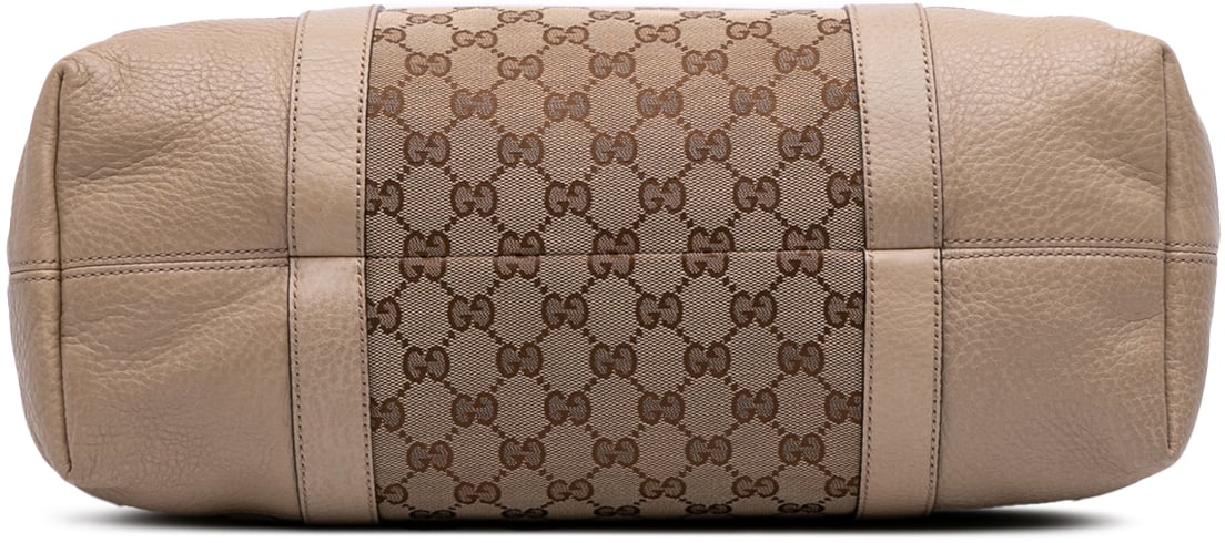 Gucci GG Canvas Miss GG Tote Bruin