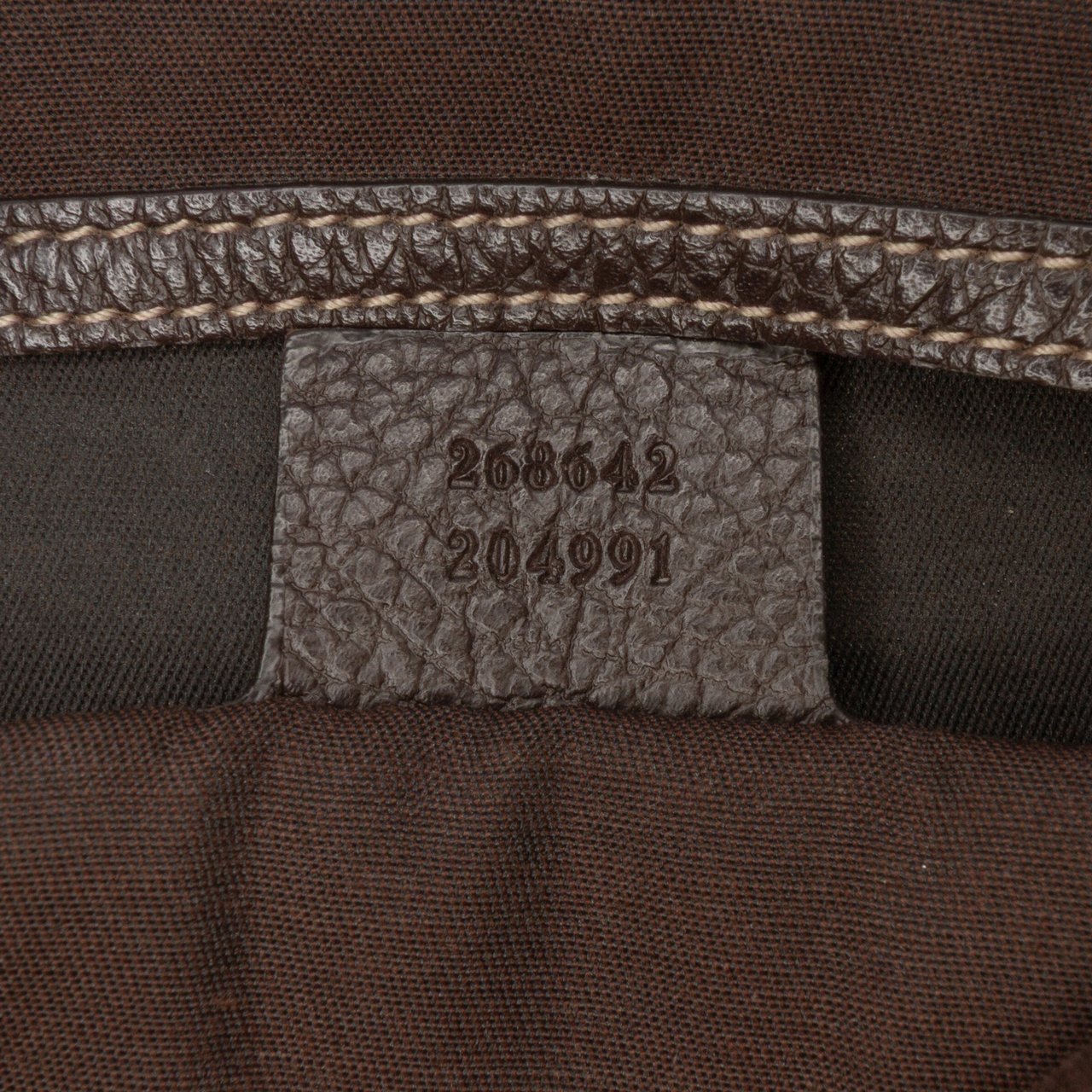 Gucci GG Crystal Abbey D Ring Crossbody Bruin