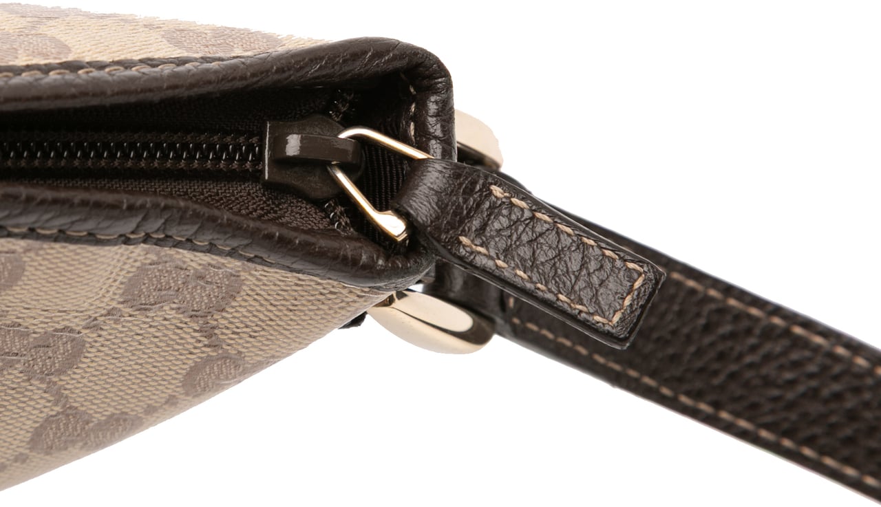 Gucci GG Crystal Abbey D Ring Crossbody Bruin