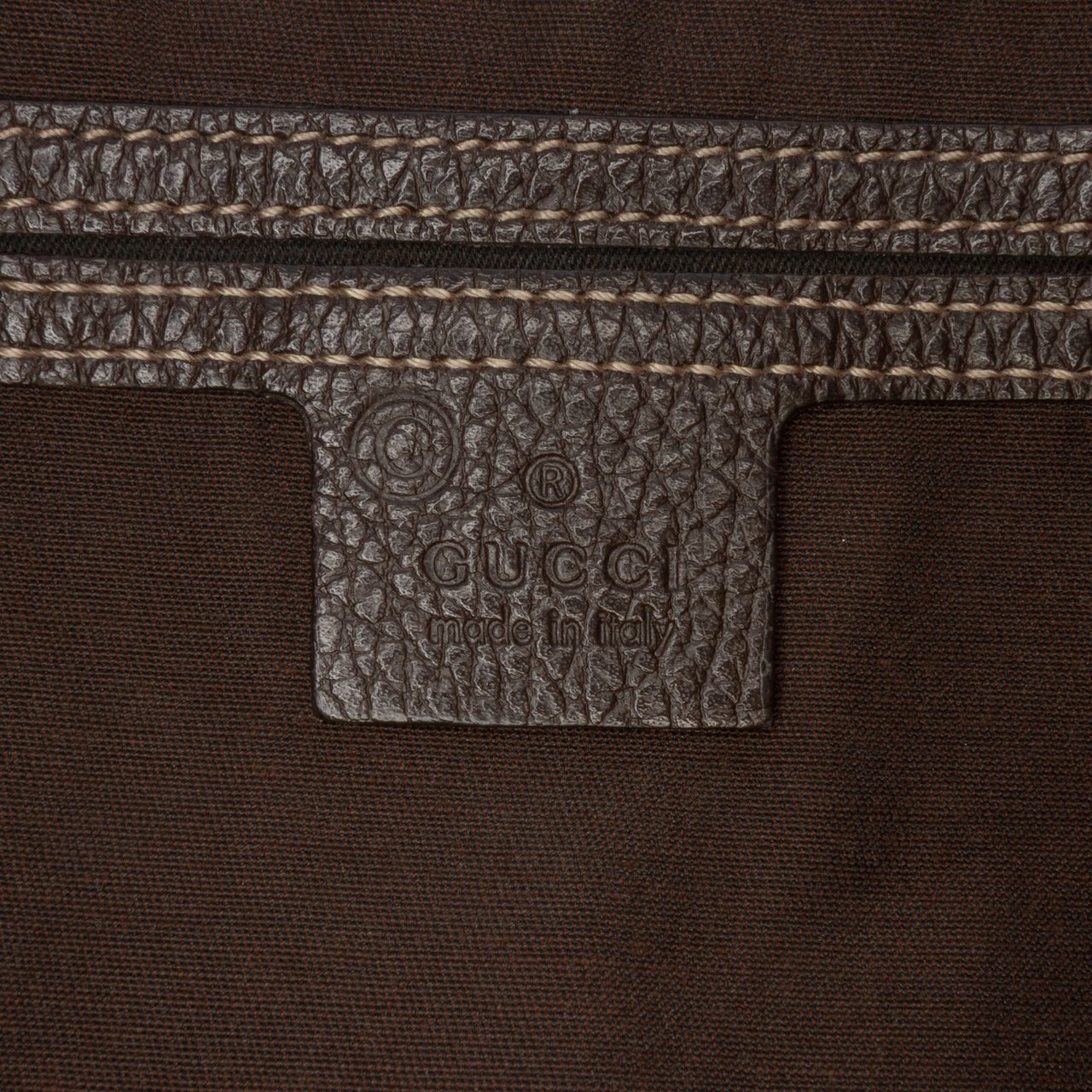 Gucci GG Crystal Abbey D Ring Crossbody Bruin