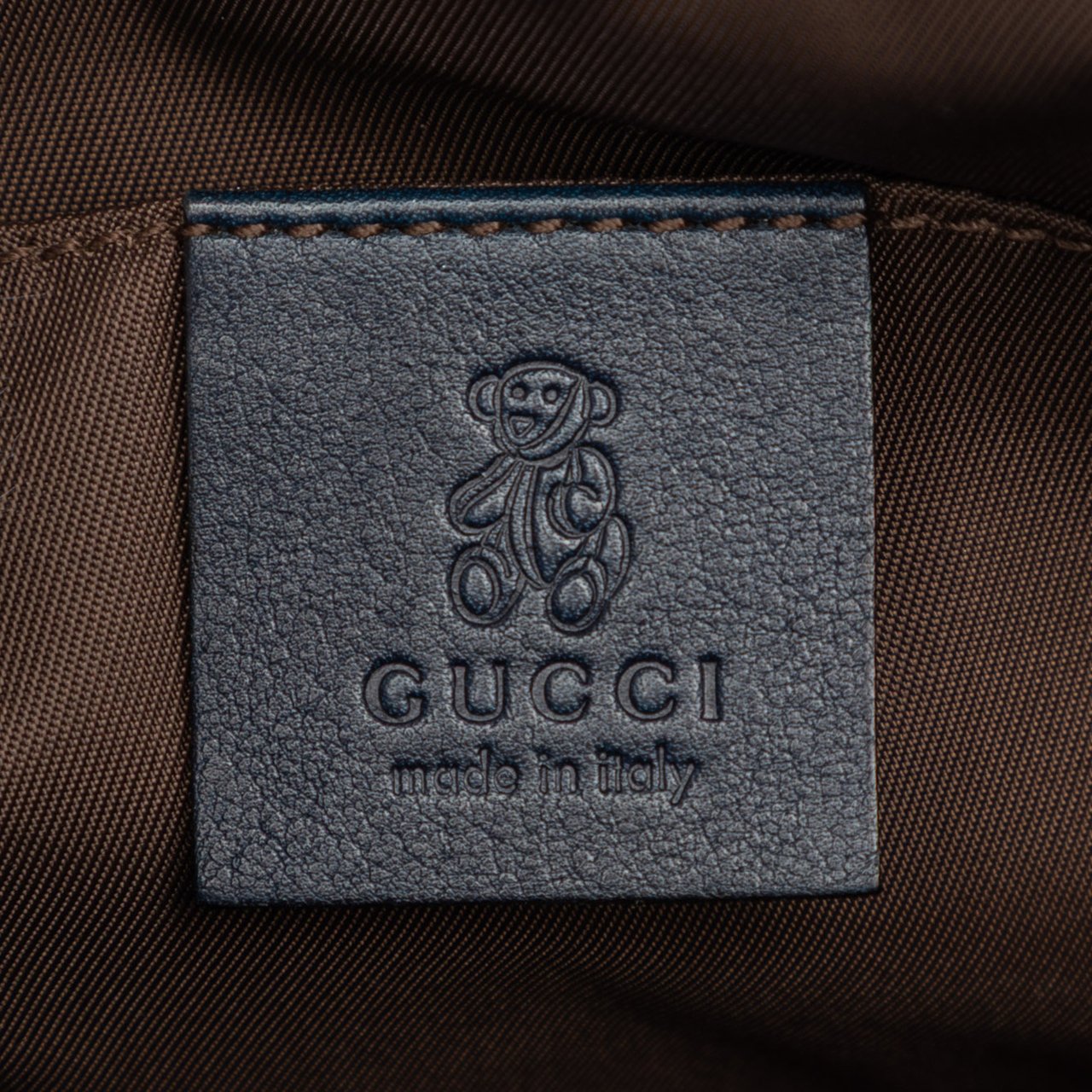 Gucci GG Canvas Zoo Handbag Bruin