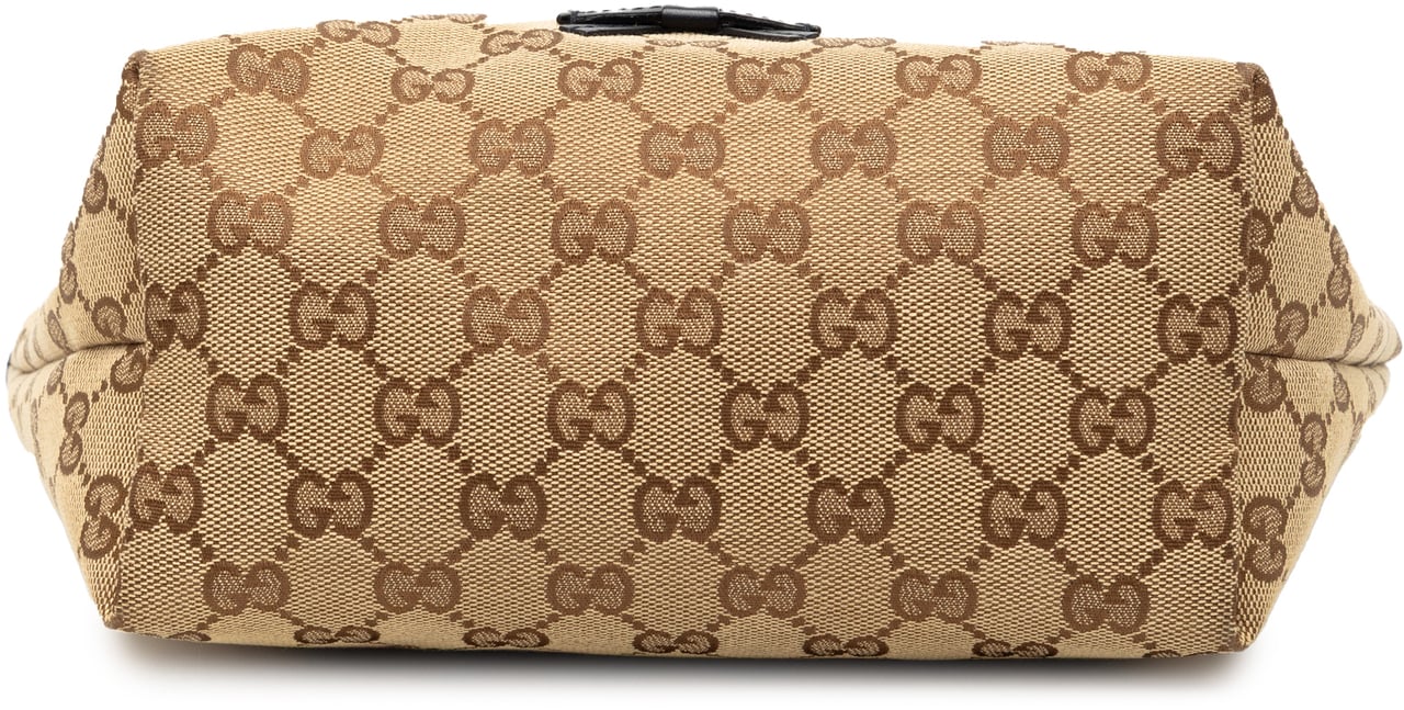 Gucci GG Canvas Zoo Handbag Bruin