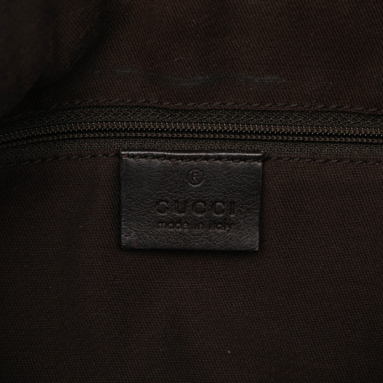 Gucci GG Canvas Abbey D Ring Crossbody Bruin