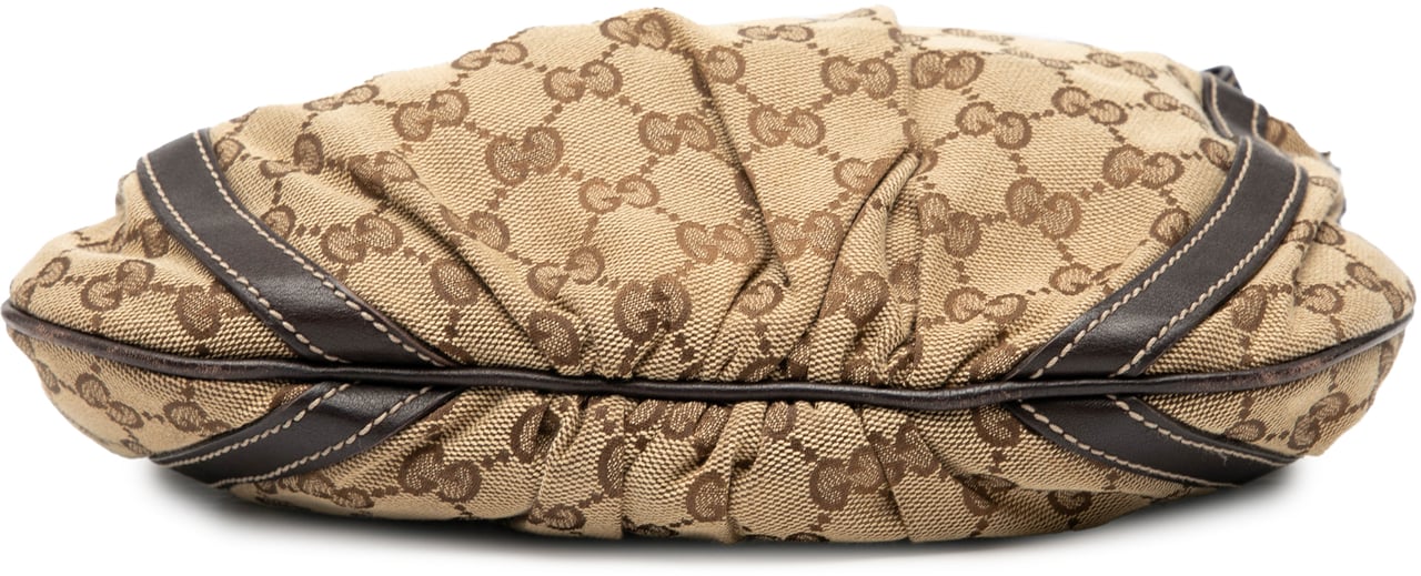 Gucci GG Canvas Abbey D Ring Crossbody Bruin