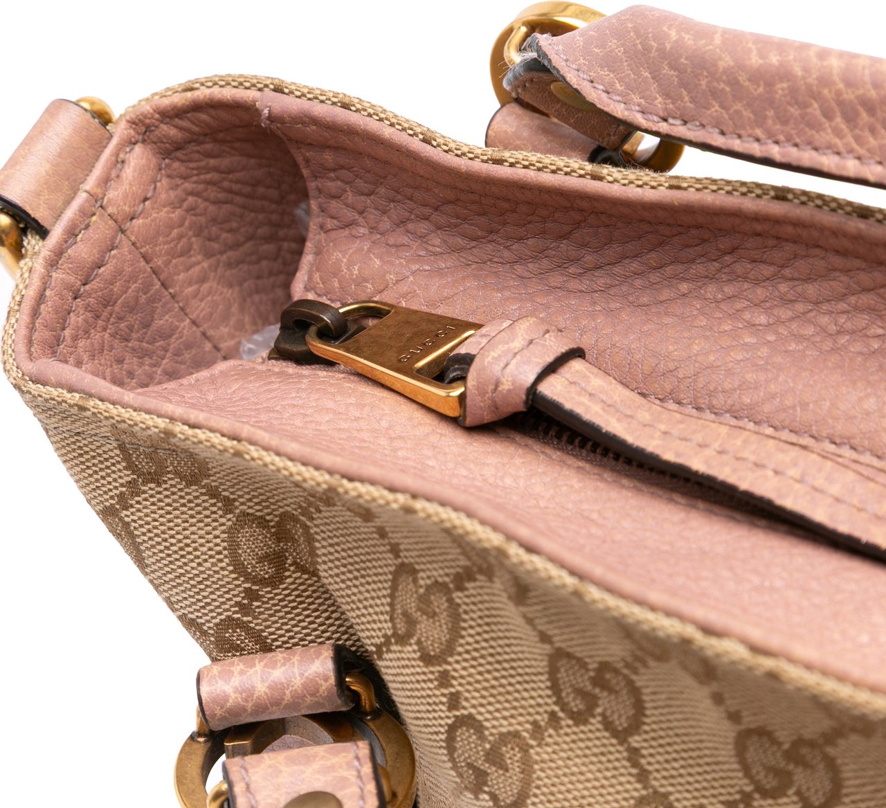 Gucci GG Canvas Miss GG Satchel Bruin