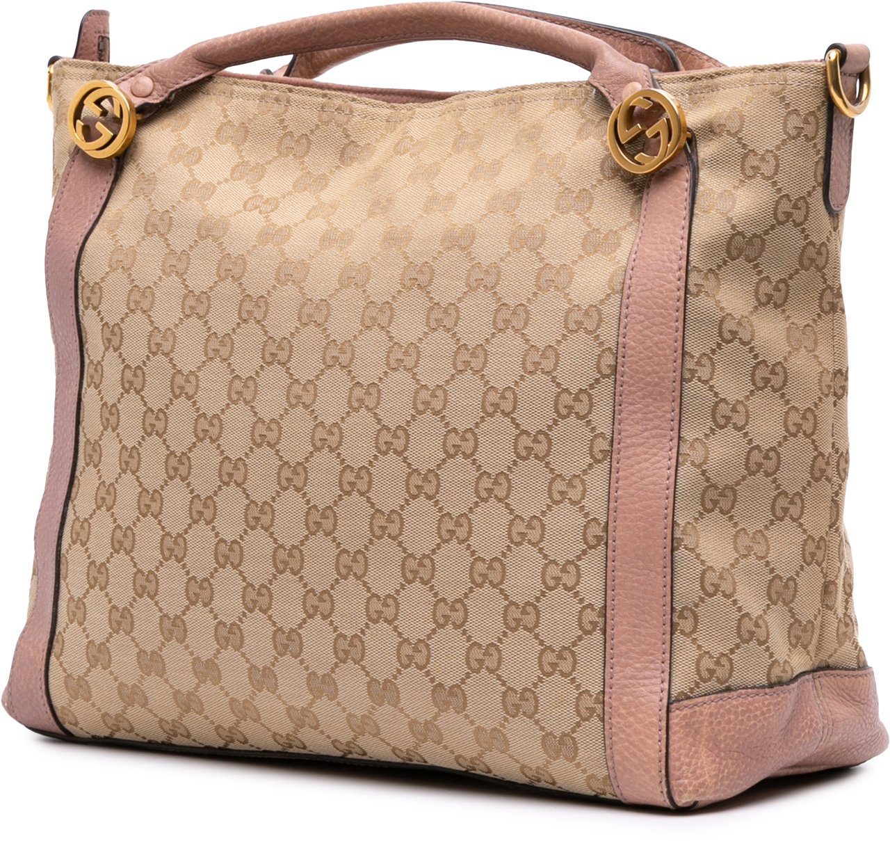 Gucci GG Canvas Miss GG Satchel Bruin