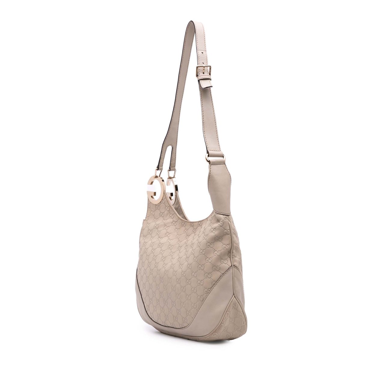 Gucci Guccissima Charlotte Crossbody Bruin
