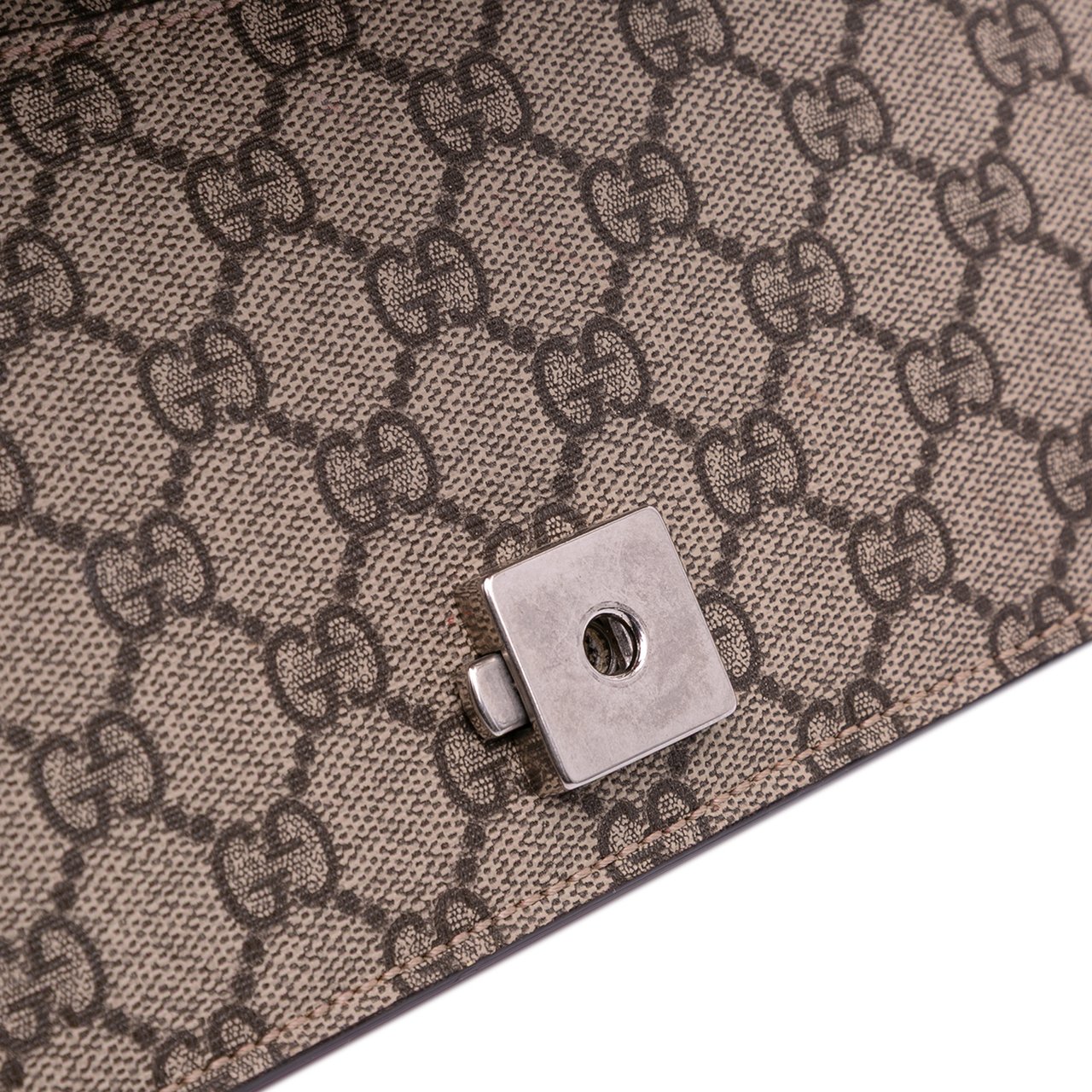 Gucci Small GG Supreme Dionysus Shoulder Bag Bruin