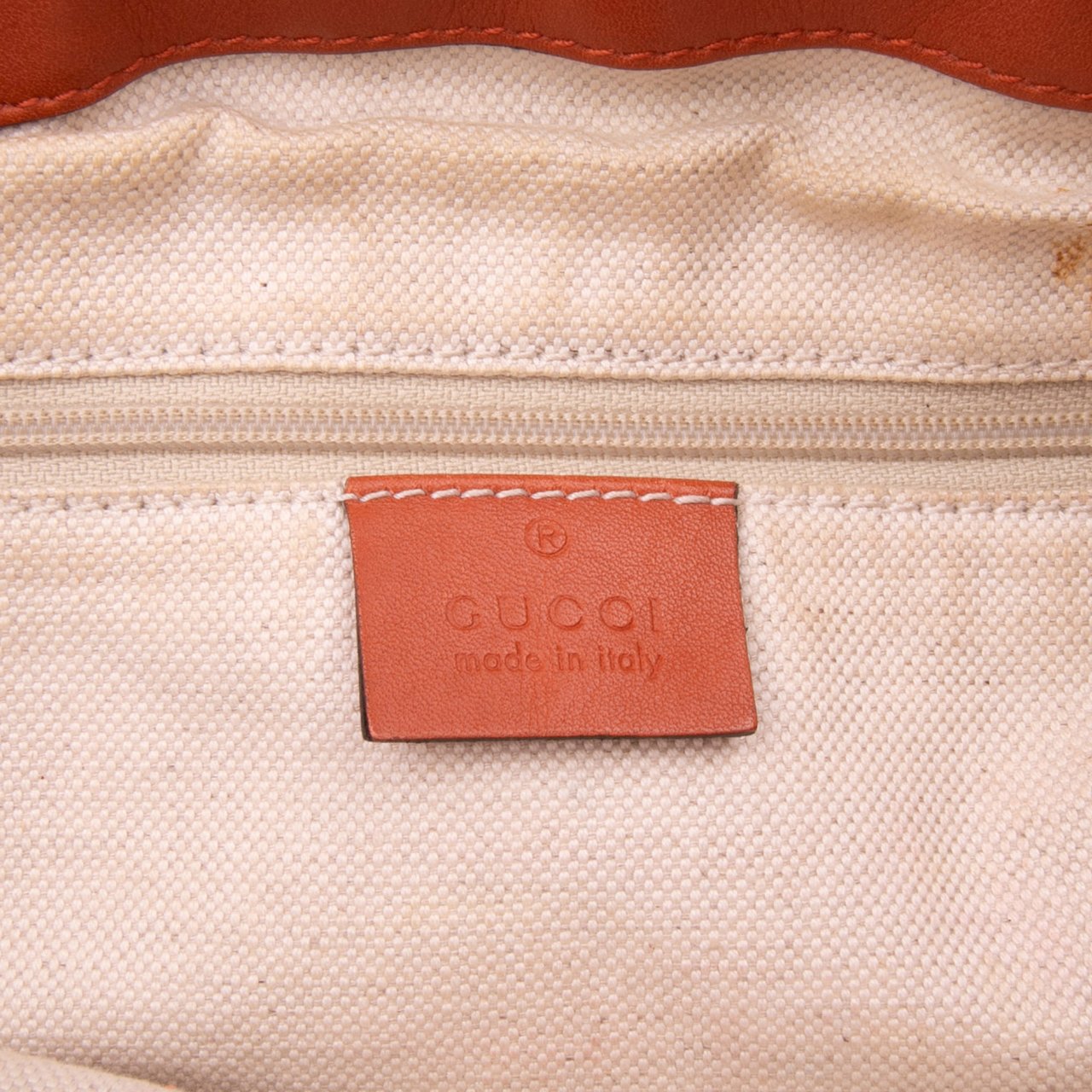Gucci Guccissima Sukey Satchel Oranje