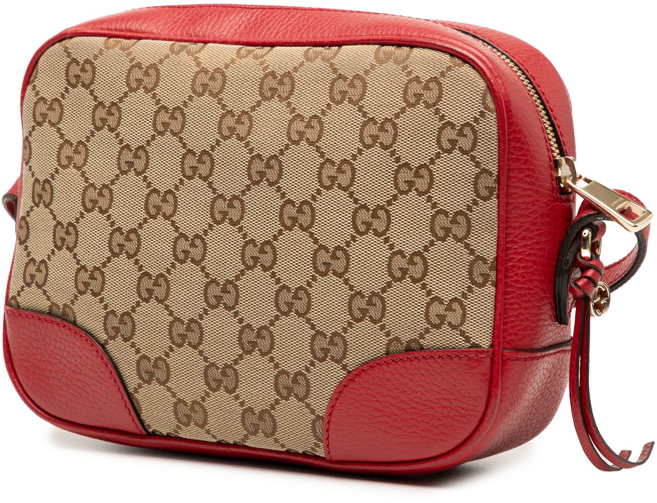Gucci GG Canvas Bree Crossbody Bruin