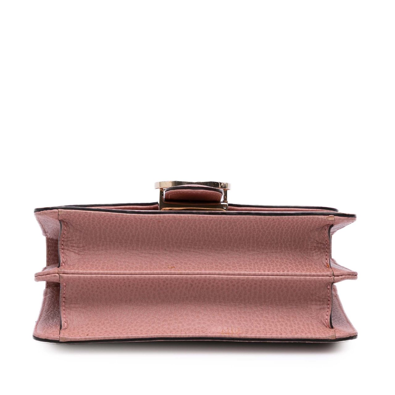 Gucci Small Dollar Calfskin Interlocking G Crossbody Roze