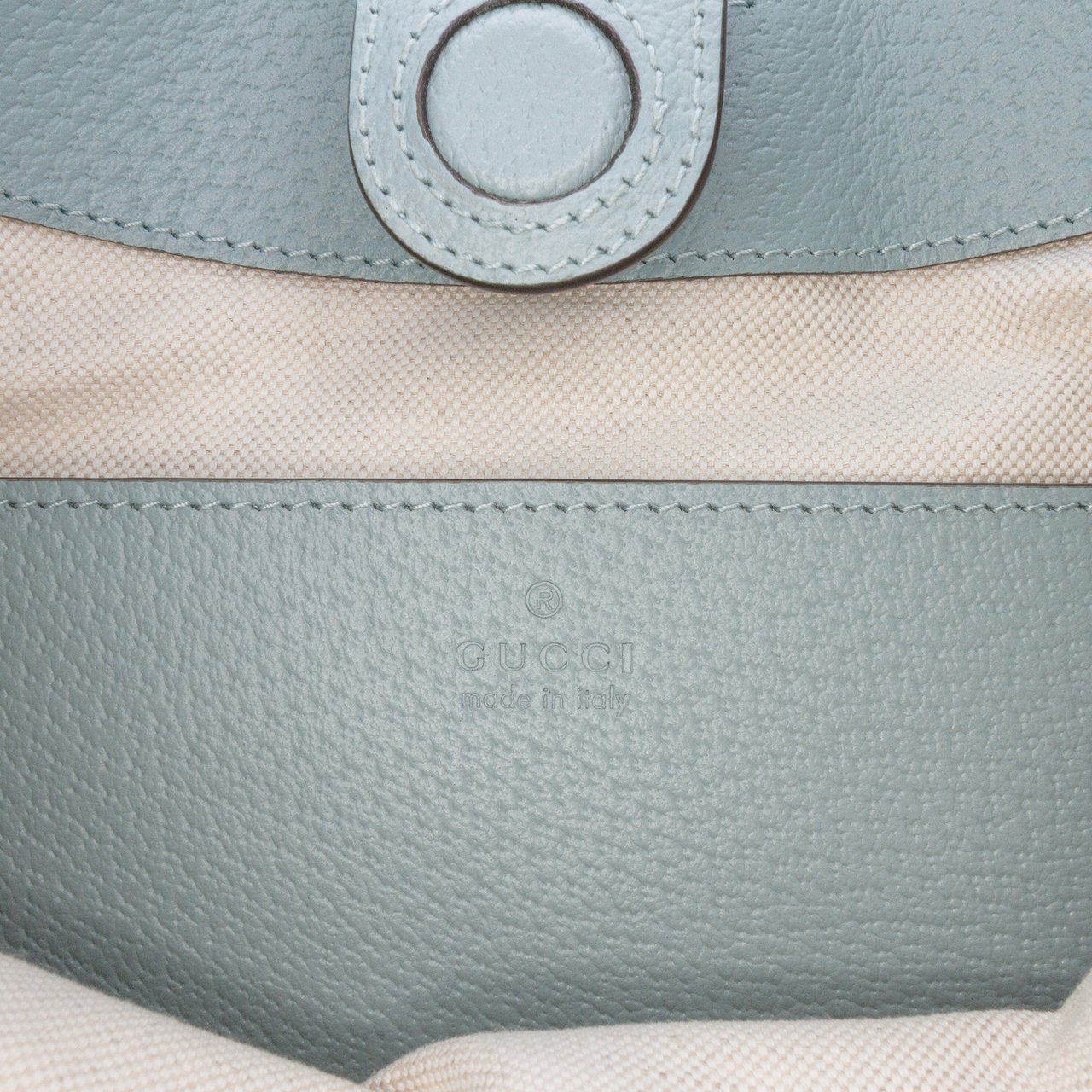 Gucci Small GG Supreme Ophidia Shoulder Bag Blauw