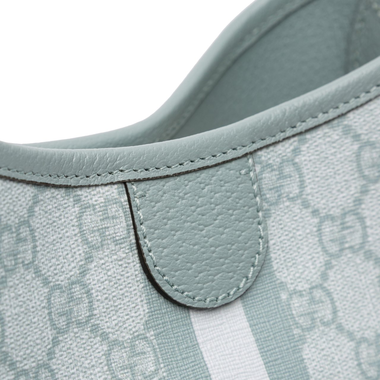 Gucci Small GG Supreme Ophidia Shoulder Bag Blauw