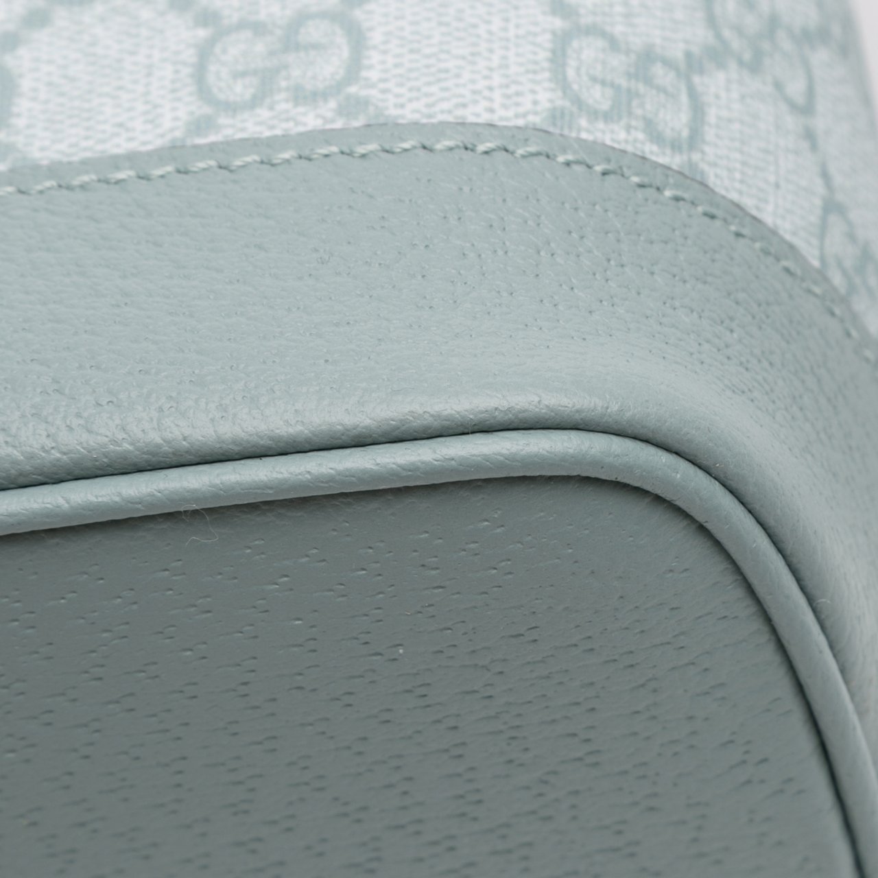 Gucci Small GG Supreme Ophidia Shoulder Bag Blauw