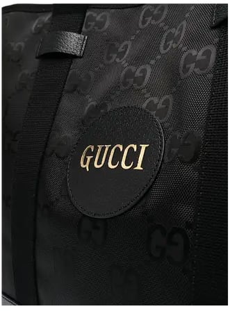 Gucci Shopper Nylon - Black Zwart