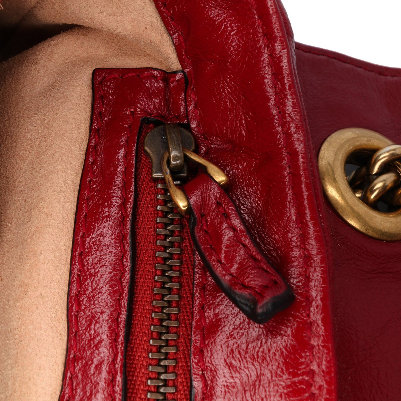 Gucci Small GG Marmont Matelasse Leather Torchon Flap Crossbody Zwart