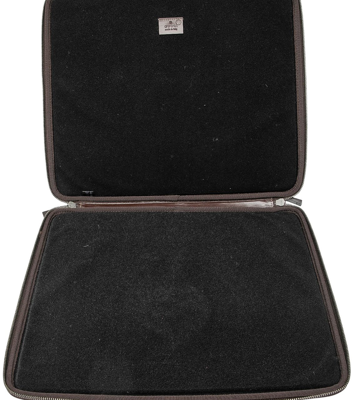 Gucci GG Supreme Laptop Case Bruin