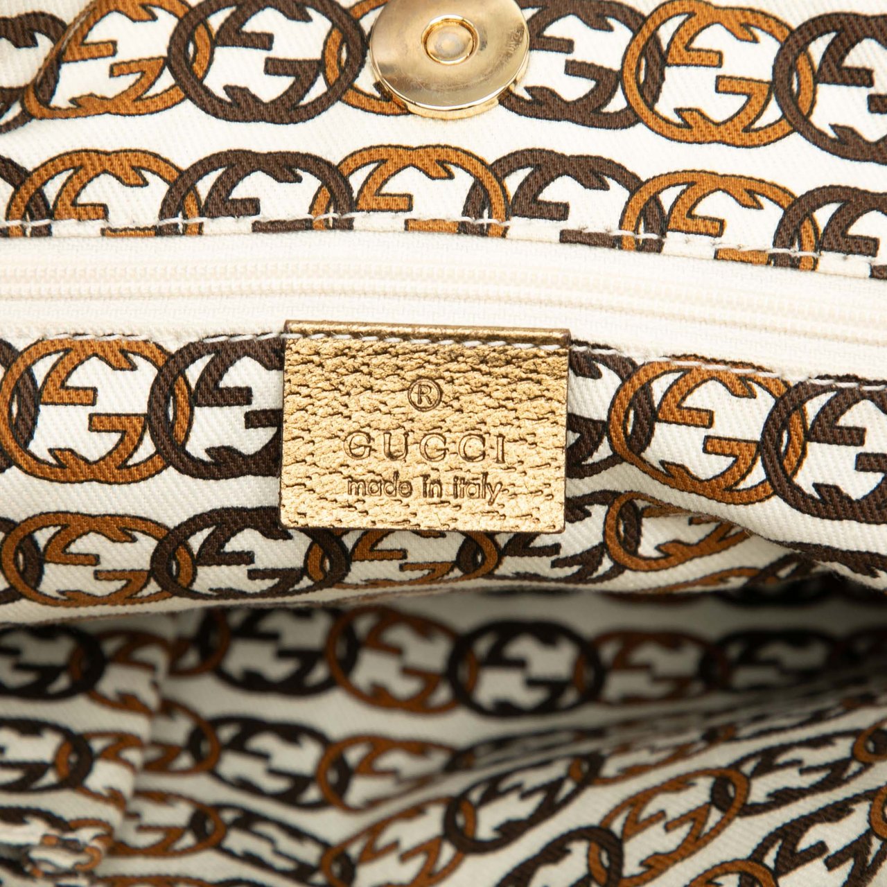 Gucci GG Canvas Princy Tote Bruin