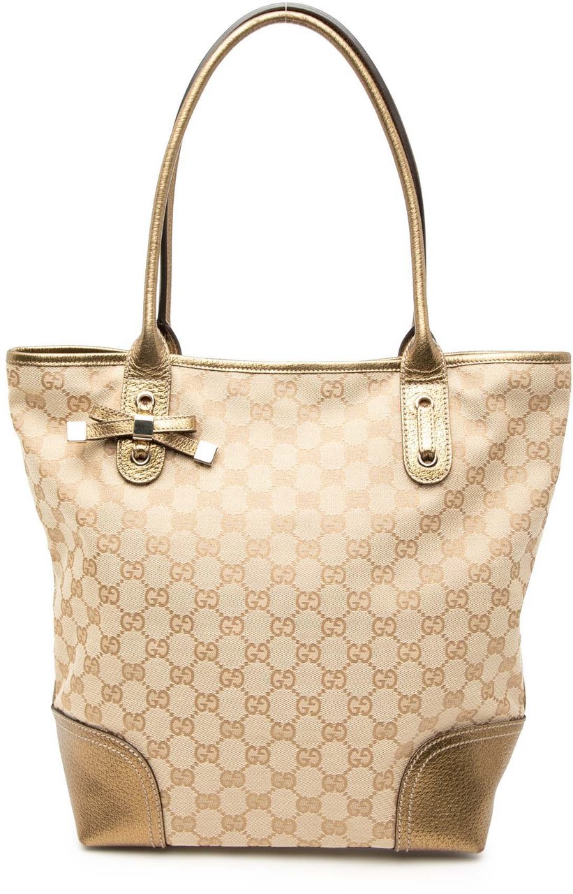Gucci GG Canvas Princy Tote Bruin