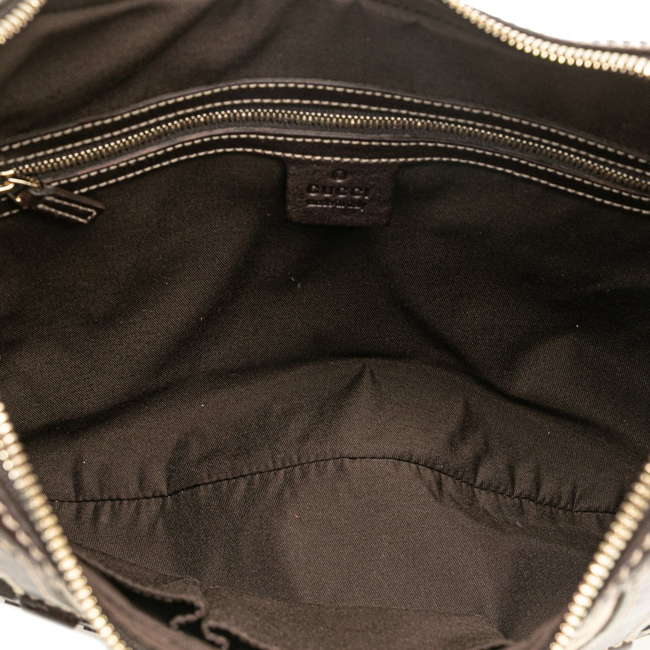 Gucci GG Canvas Royal Hobo Bruin