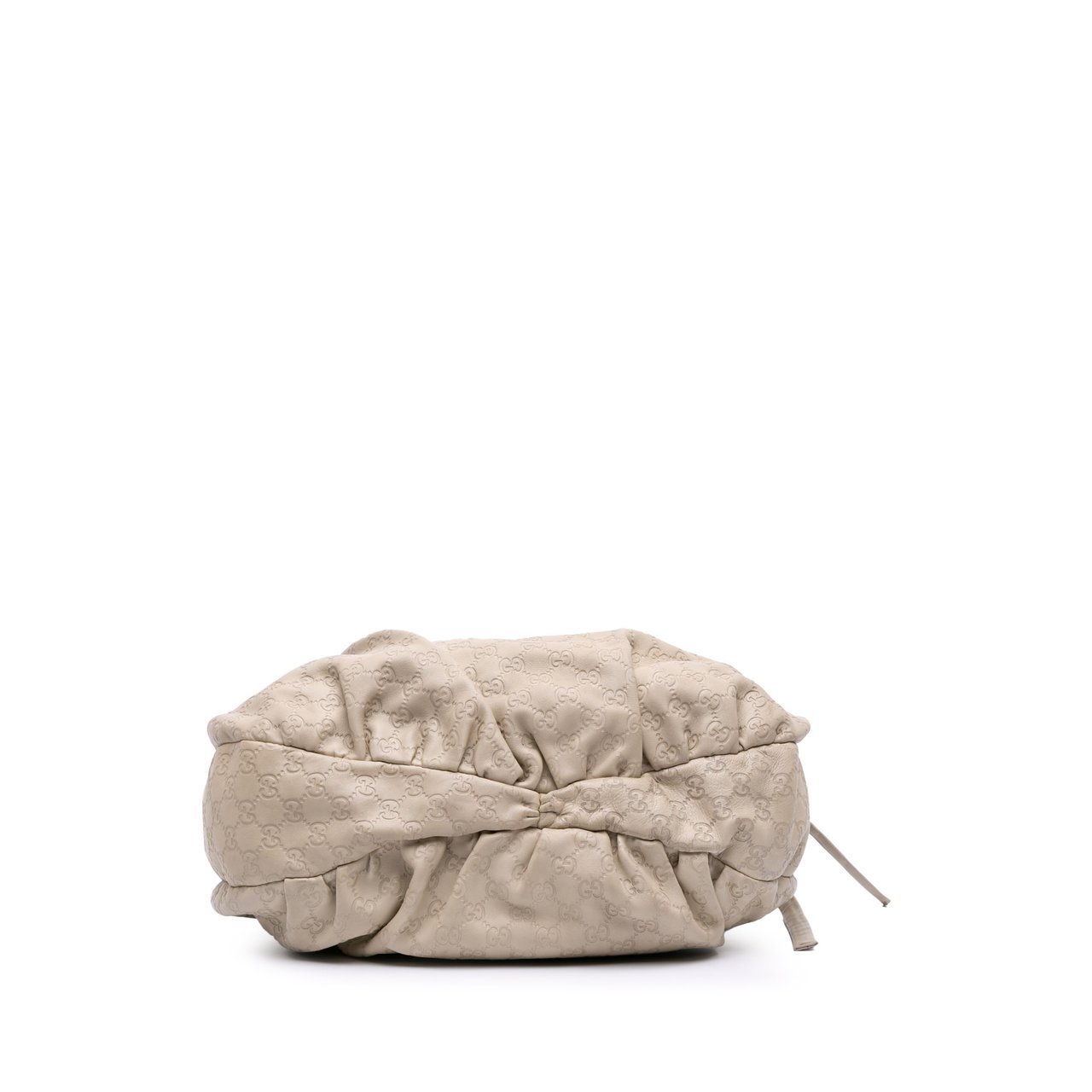 Gucci Guccissima Hysteria Crest Hobo Bruin