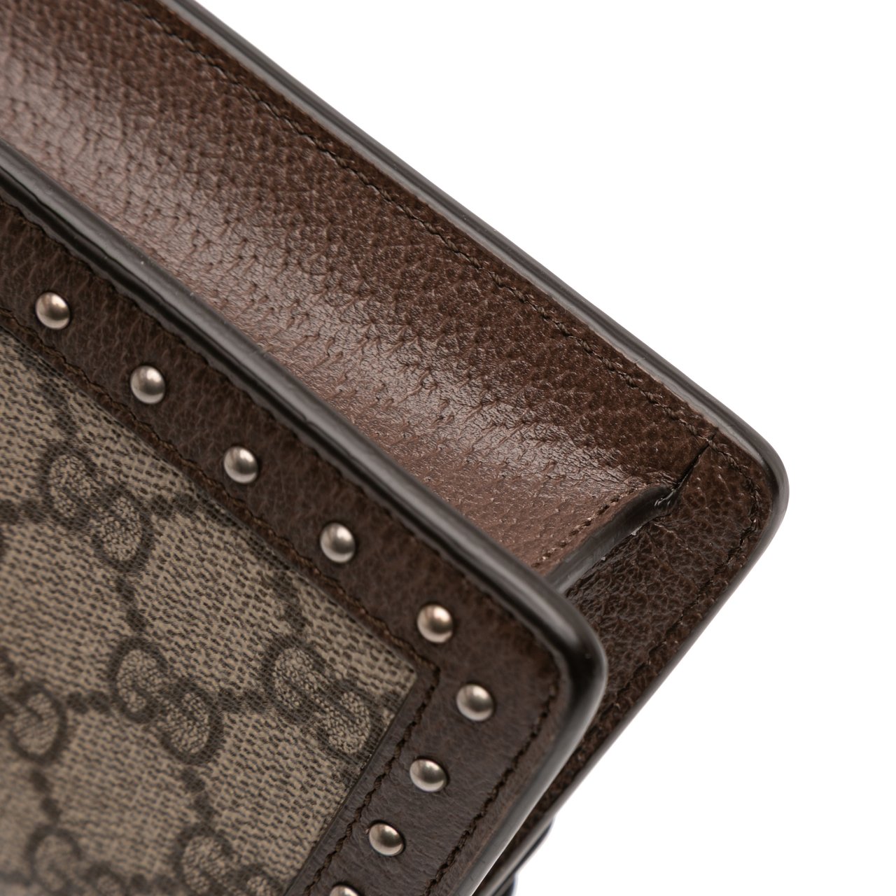 Gucci Mini GG Supreme Studs Dionysus Crossbody Bruin