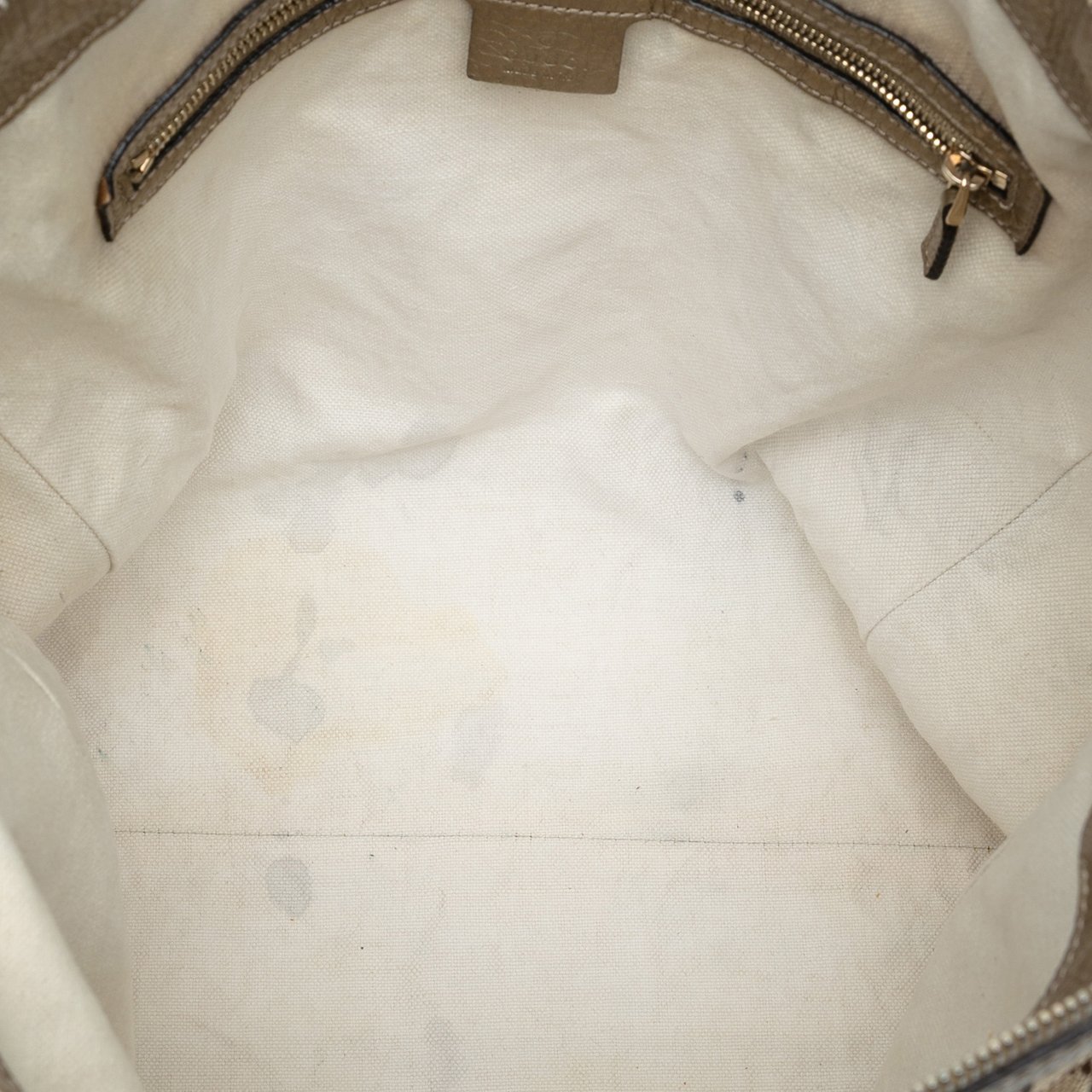 Gucci Large GG Canvas Bella Shoulder Bag Bruin