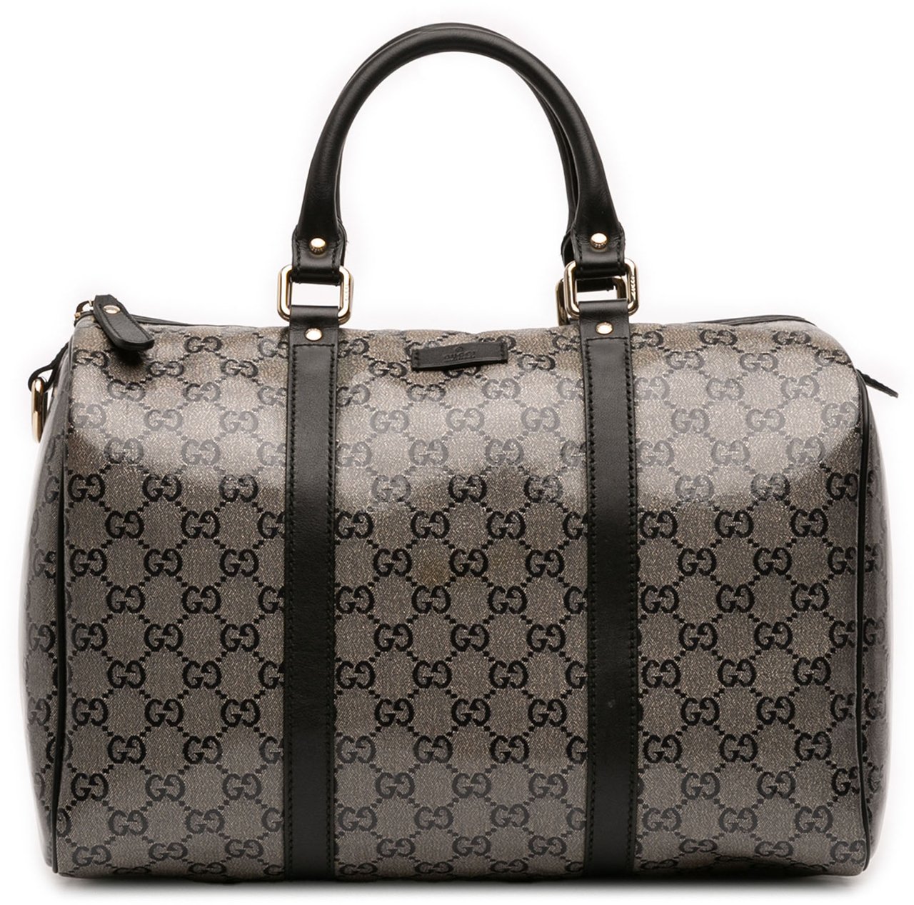 Gucci Medium GG Crystal Joy Boston Grijs