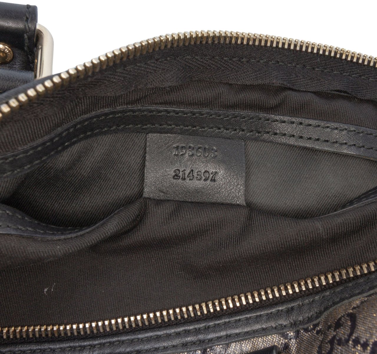 Gucci Medium GG Crystal Joy Boston Grijs