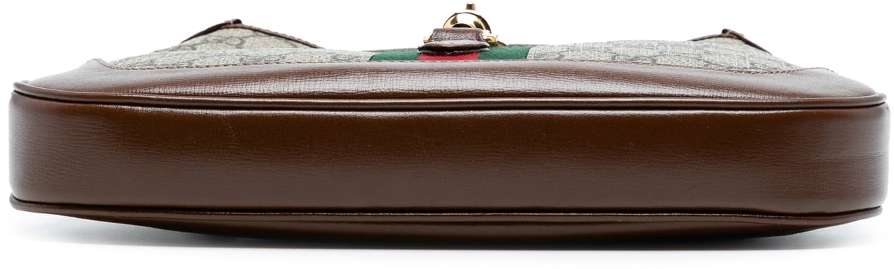 Gucci Small GG Supreme Jackie 1961 Crossbody Bruin