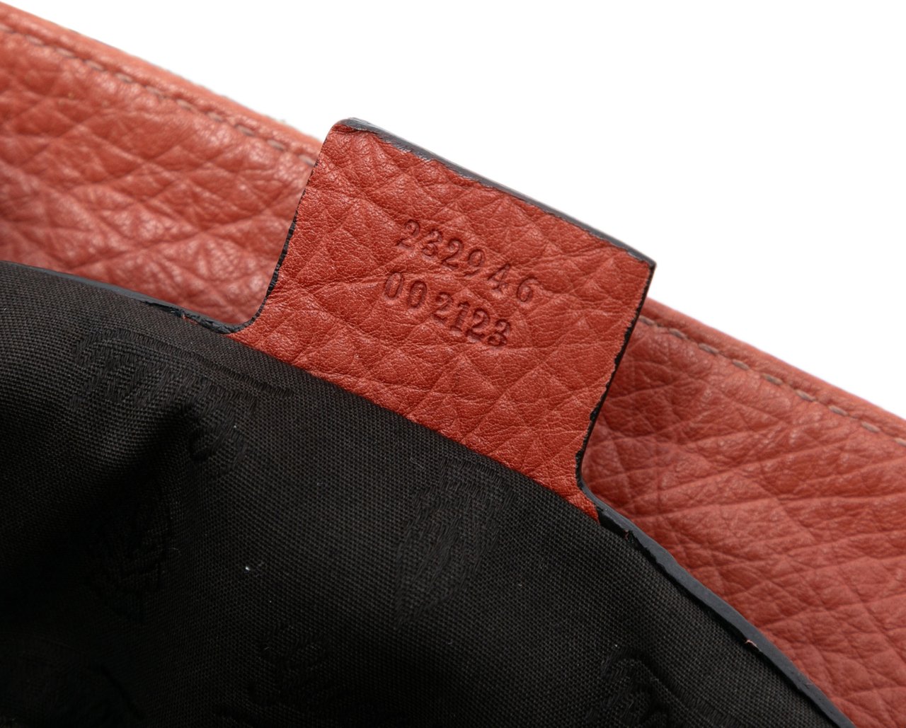 Gucci Large GG Canvas Bamboo Libeccio Tote Bruin